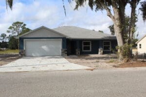 A house that is being remodeled with the help of a professional.